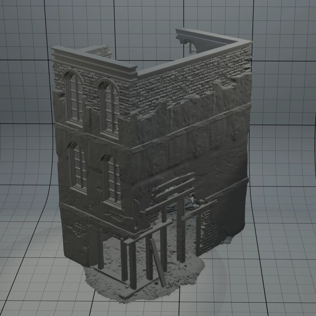 Industriegebäude Ruinen 2 DND / RPG / Warhammer 40K / Warzone / Age of Sigma